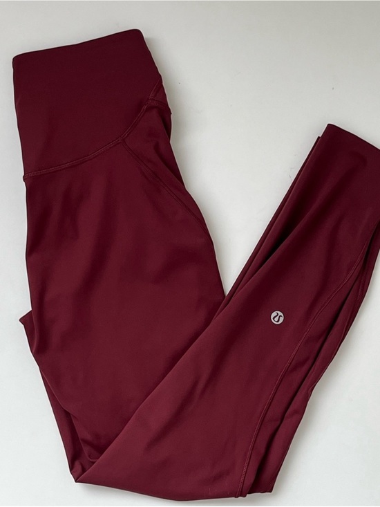 lululemon athletica Pants - LULULEMON Base Pace High-Rise Tight 25", Red Merlot, Size: 4